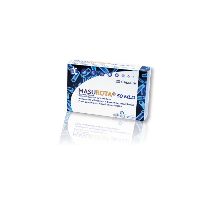Delta Pharma Masurota 50Mld Fermenti Lattici per l'equilibrio intestinale 20 capsule