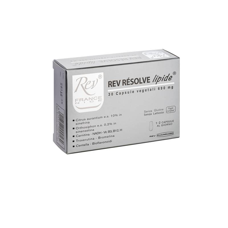 Pharmabio REV Resolve Capsule Integratore Drenante 30 capsule