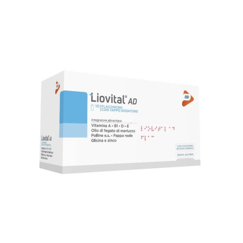 Pharma Line Liovital AD Integratore Vitaminico 14 flaconcini