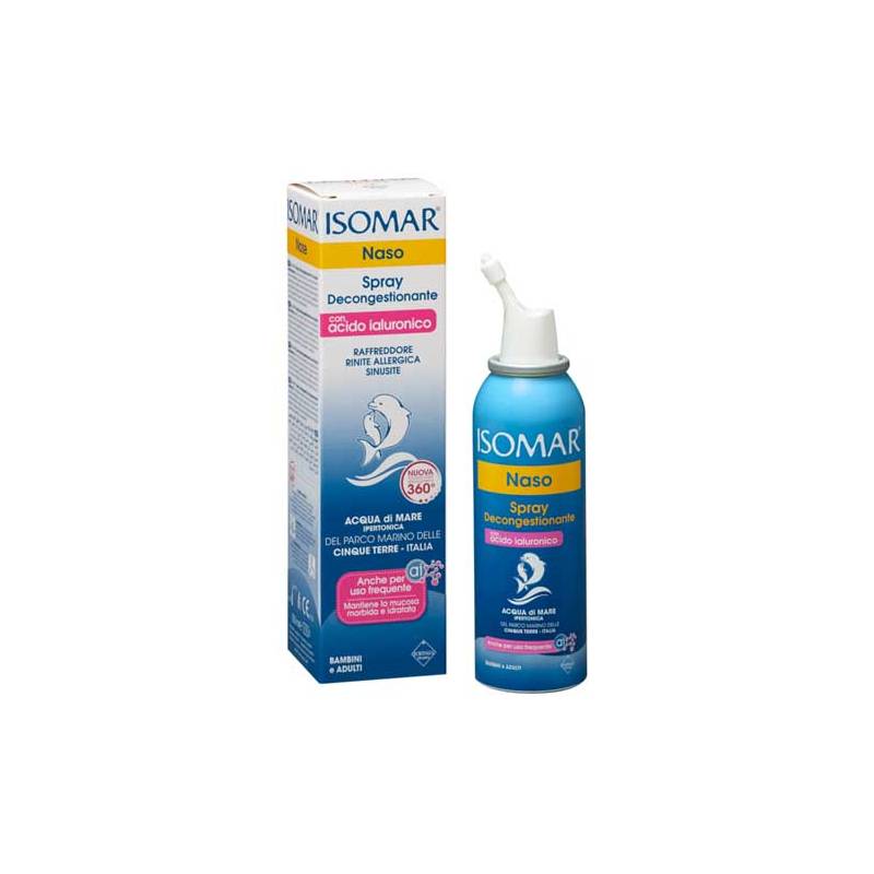 Isomar Spray decongestionante con Acido Ialuronico 100 ml