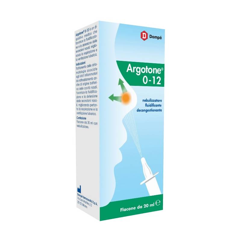 Bracco Argotone 0-12 Spray Nasale Raffreddore 20 ml