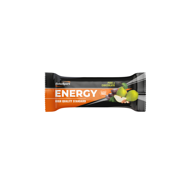 EthicSport Energy Barretta Energetica Pere e Cioccolato 35 g