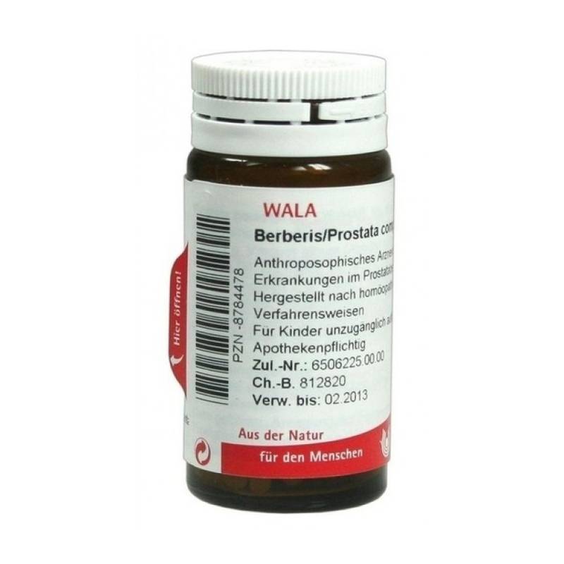 Wala Berberis Prostata Compositum Globuli 20 g