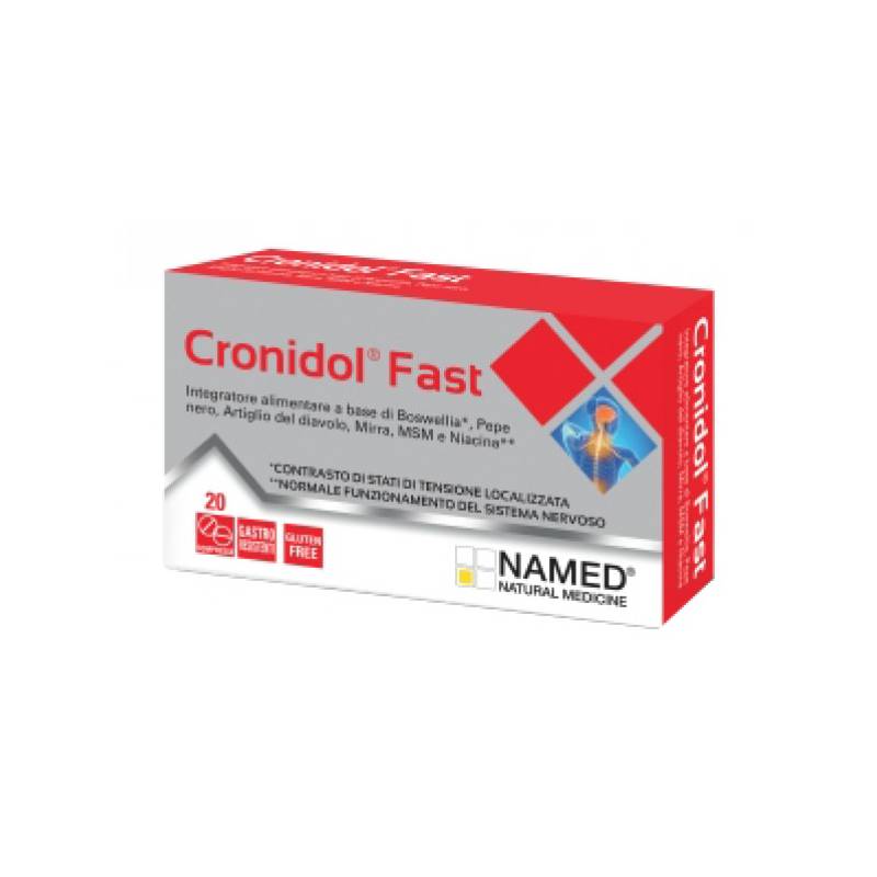 Named Cronidol Fast Integratore per il sistema nervoso 20 Compresse