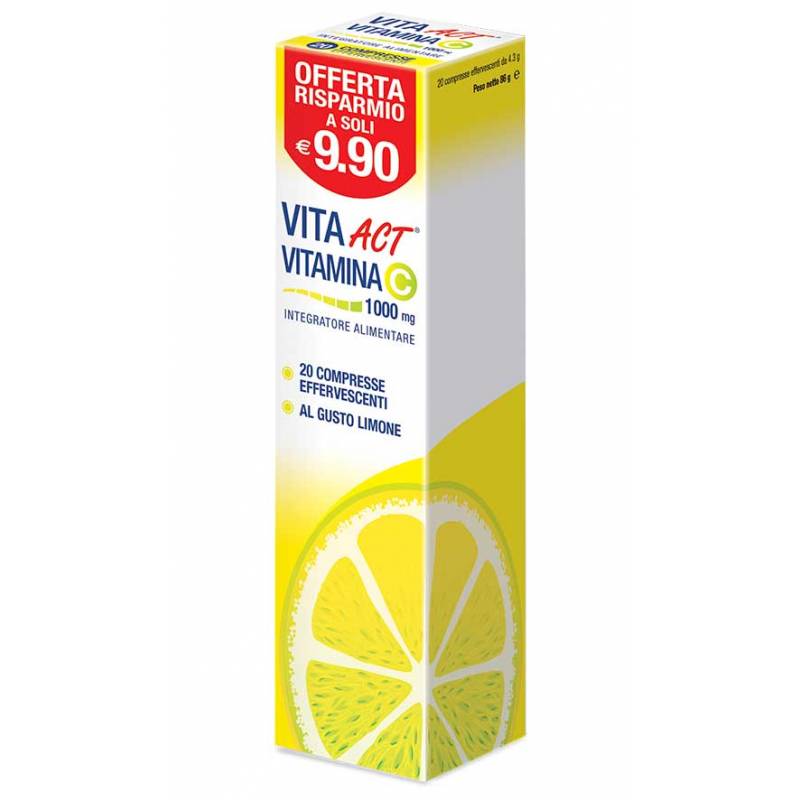 Linea Act Vitamina C Act 1000 20 Compresse Effervescenti