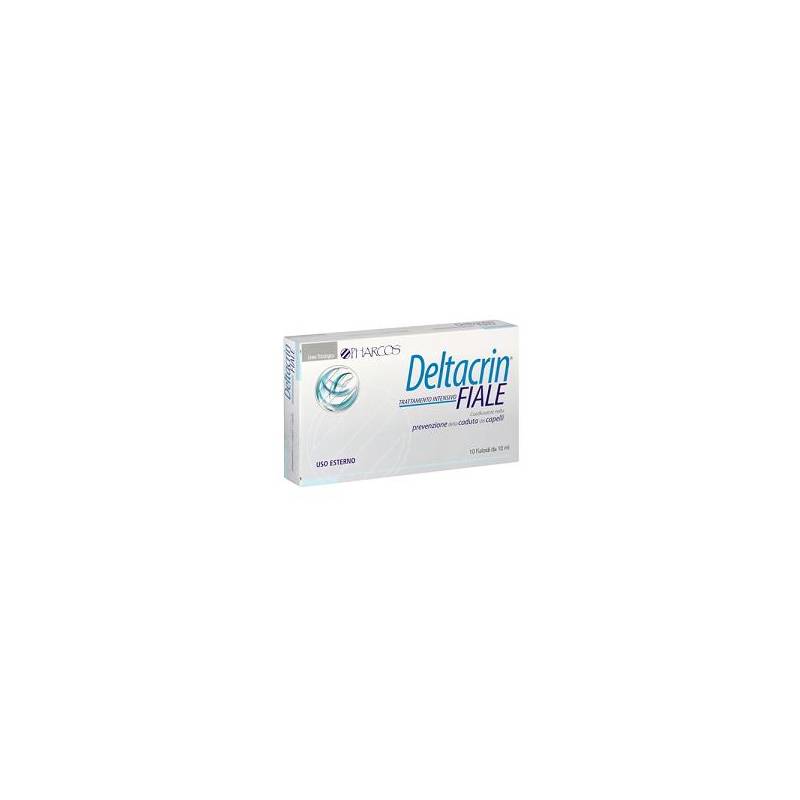 Pharcos Deltacrin Fiale Trattamento anticaduta dei capelli 10 fiale x 10 ml