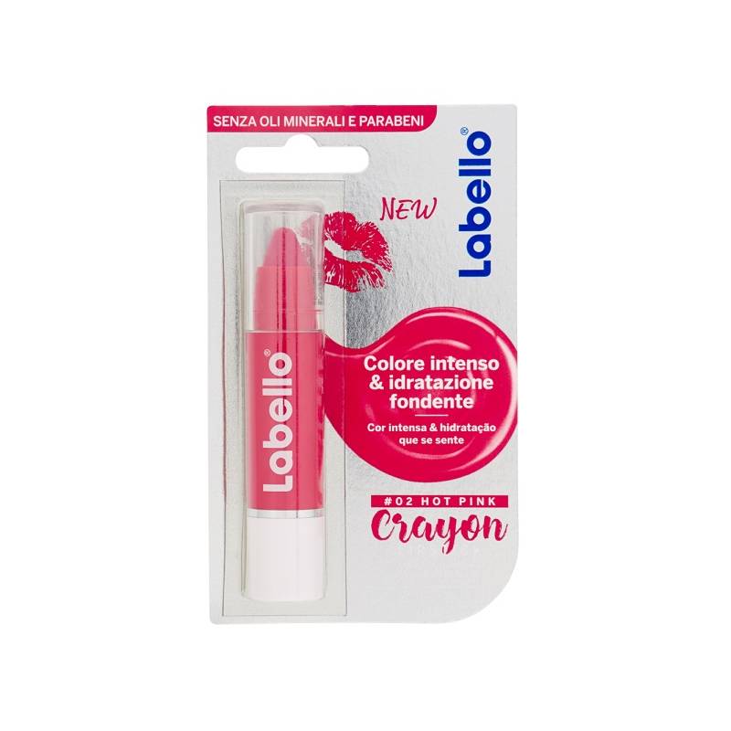 Labello Crayon Hot Pink Balsamo delle labbra 3 g