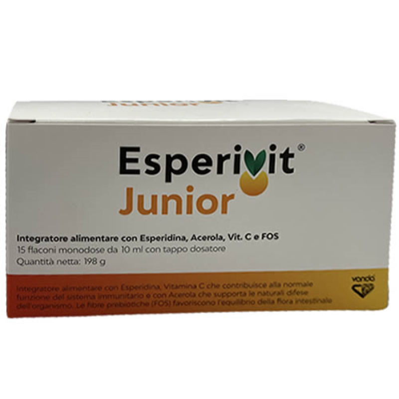 Espervit Junior Integratore per le Difese Immunitarie per Bambini 15 flaconcini