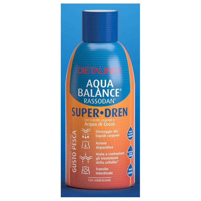 Dietalinea Aqua Balance Rassodan Super Dren Pesca 500 ml