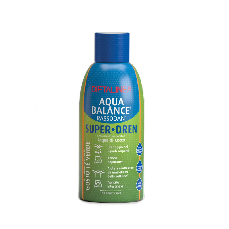 Dietalinea Aqua Balance Rassodan Super Dren Te Verde 500 ml