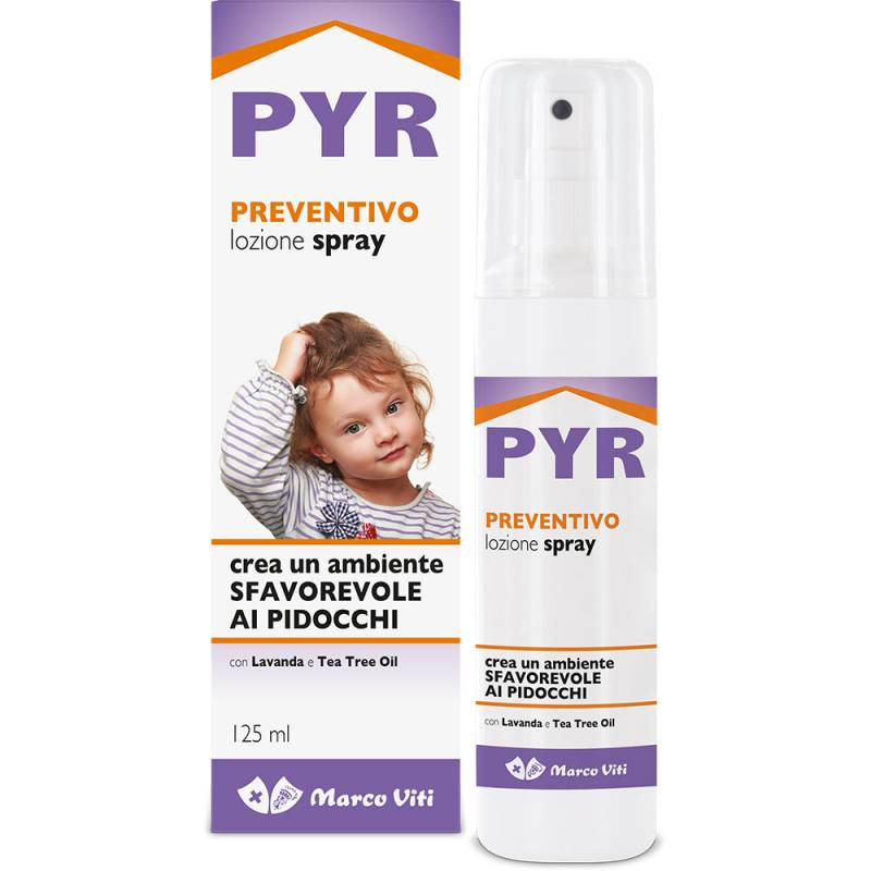 Marco Viti Pyr Preventivo Spray Antipidocchi 125 ML