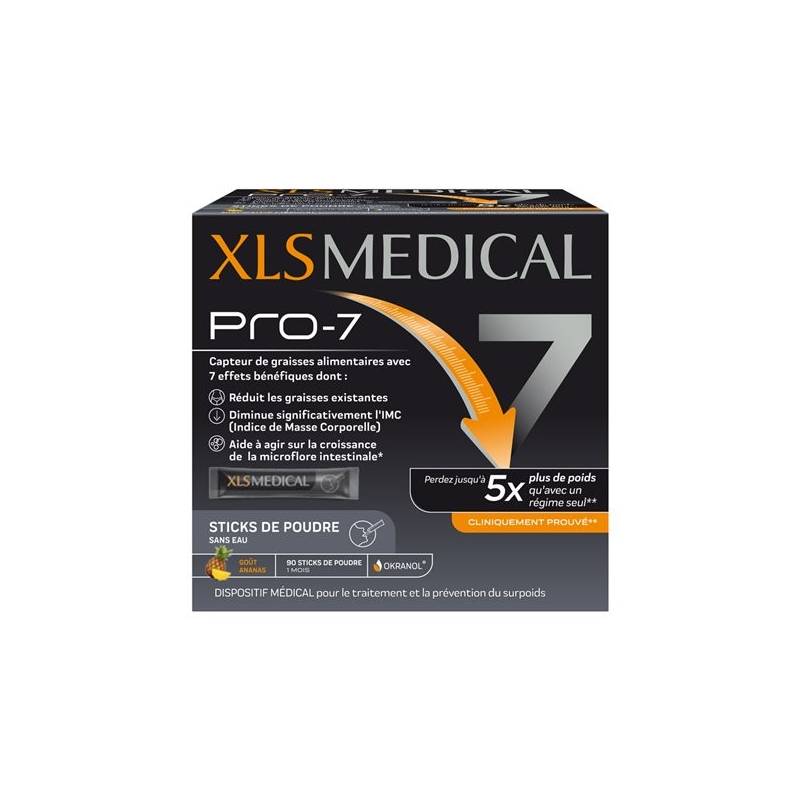 XLS Medical Pro 7 Integratore per la Perdita di Peso 90 stick