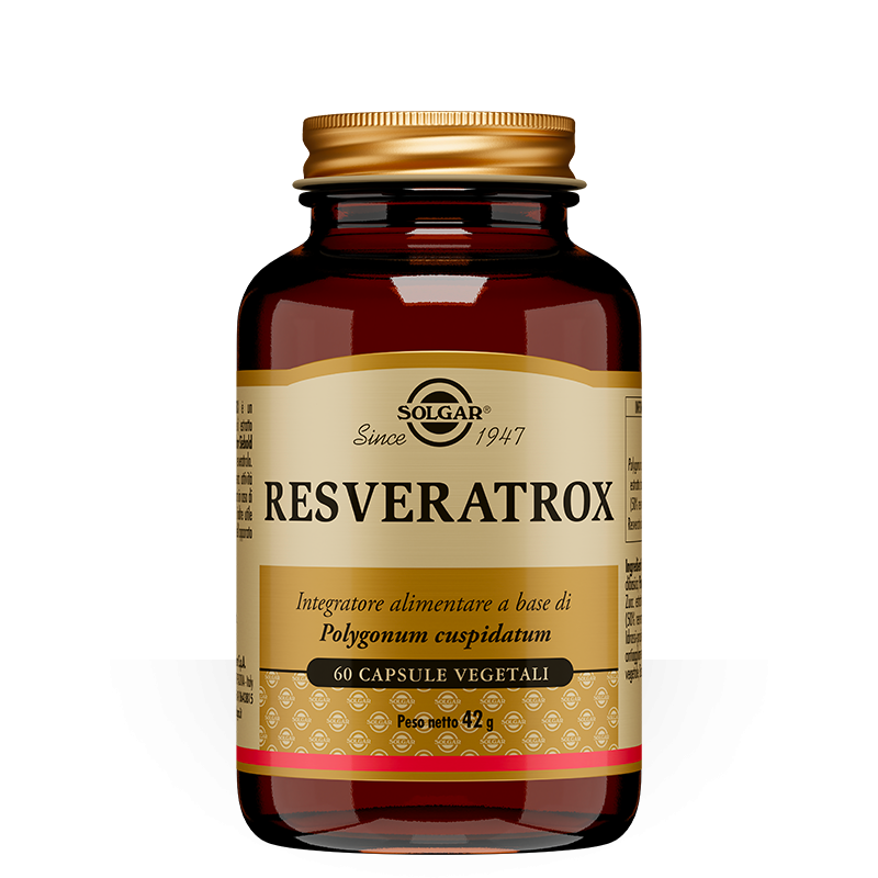 Solgar Resveratrox Integratore Resveratrolo 60 capsule