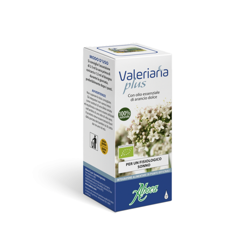 Aboca Valeriana Plus Gocce Integratore per il Buon Riposo 30 ml