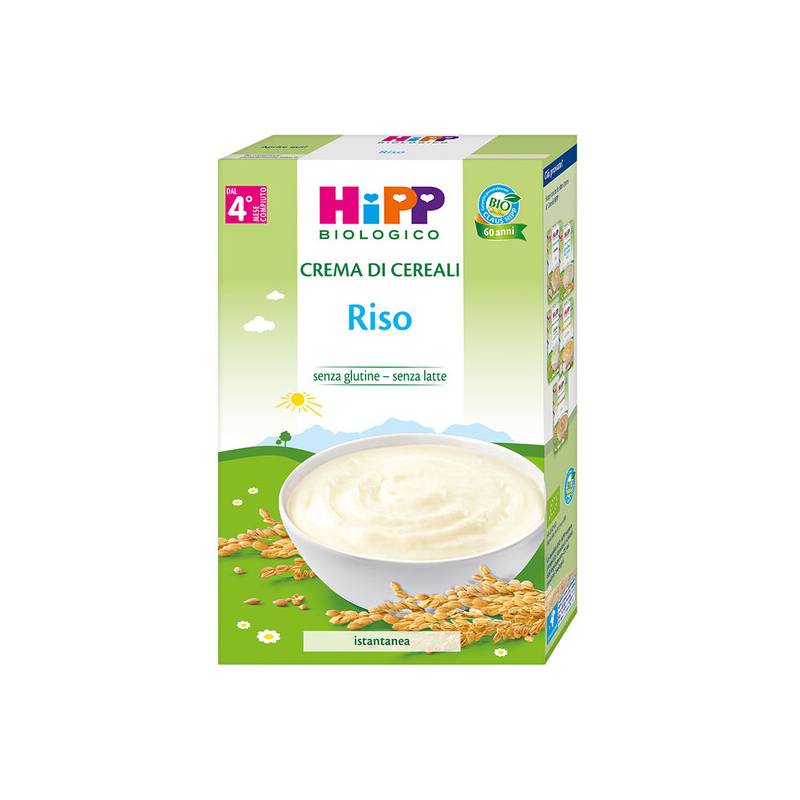 Hipp Bio Crema Cereali Riso dal 4 Mese 200 G