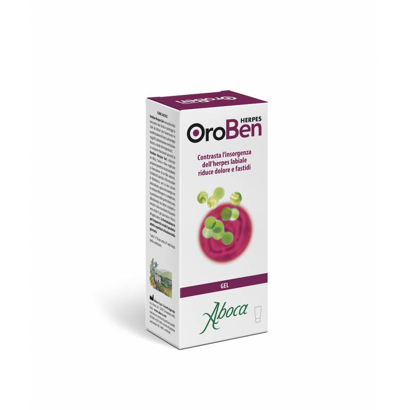 Aboca OroBen Gel contro herpes 8 ml