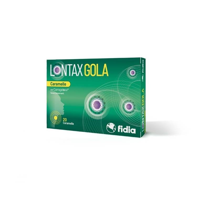 Lontax Gola Caramelle per il Mal di Gola 20 confetti