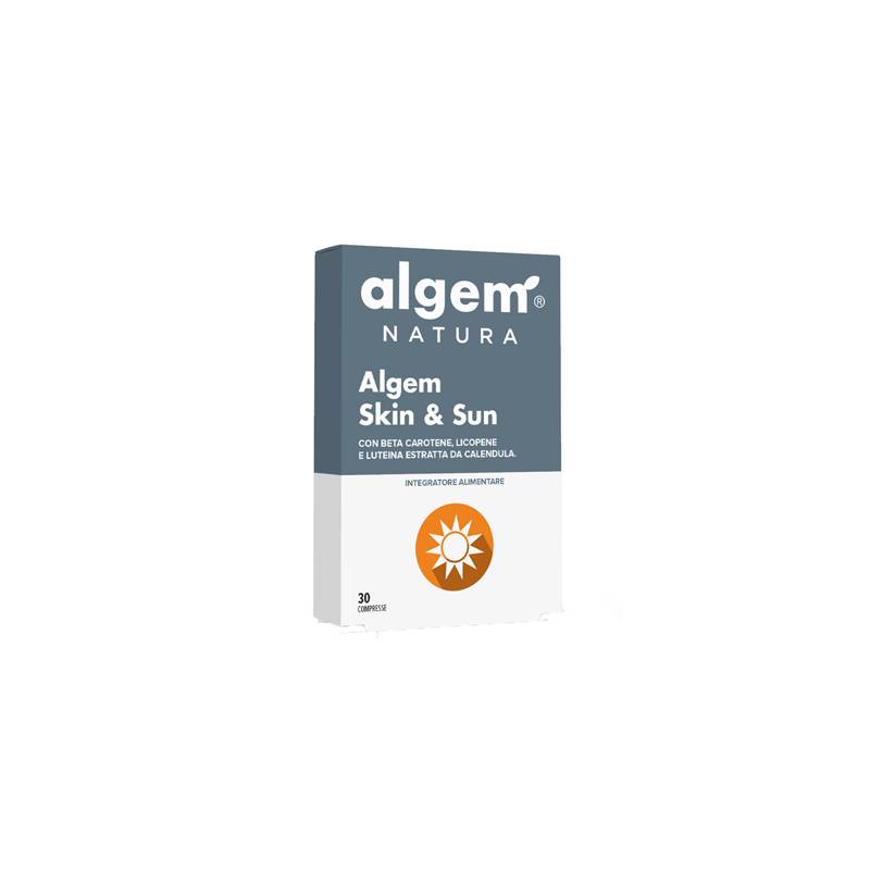 Algem Skin&Sun Integratore Pelle Abbronzatura 30 Compresse