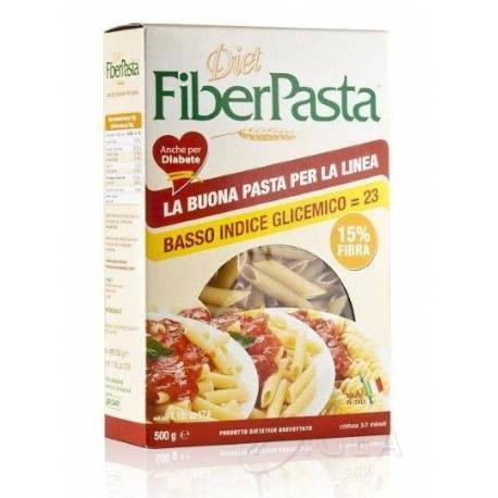 FiberPasta Penne Pasta ricca di fibre a basso indice glicemico 500 g