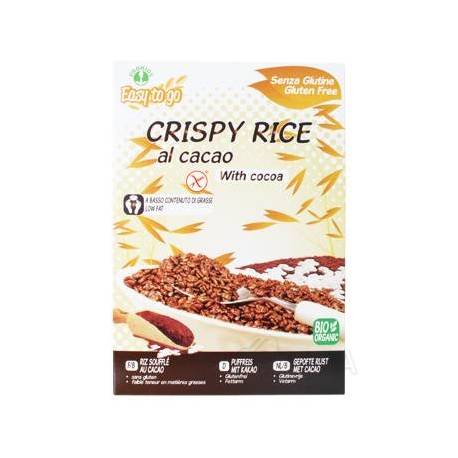 Easy To Go Crispy Rice al Cacao Senza Glutine Biologici