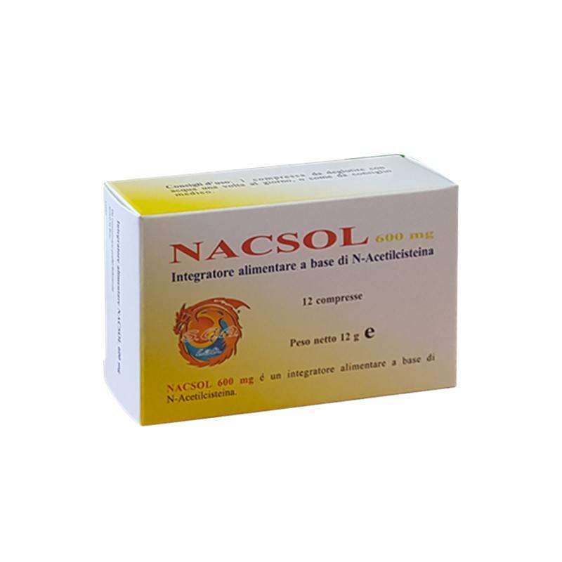 Herboplanet Nacsol Integratore Antiossidante 12 compresse