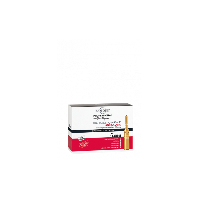 Biopoint Professional Trattameno anticaduta in Fiale rinforzante 10 x 7 ml