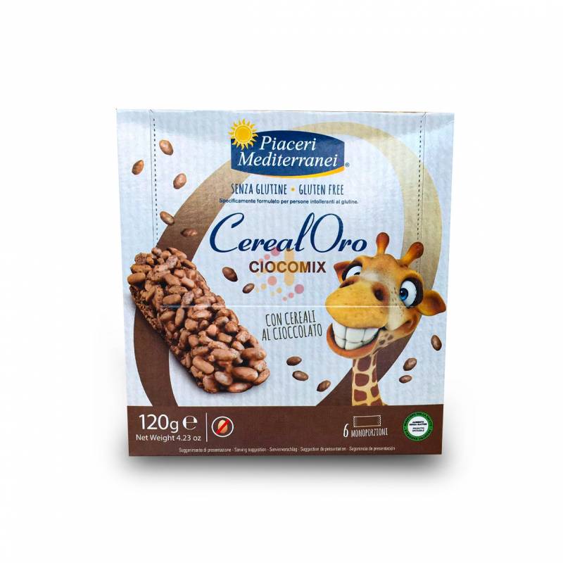 Piaceri Mediterranei Cerealoro Ciocomix Snack Senza Glutine 120 g