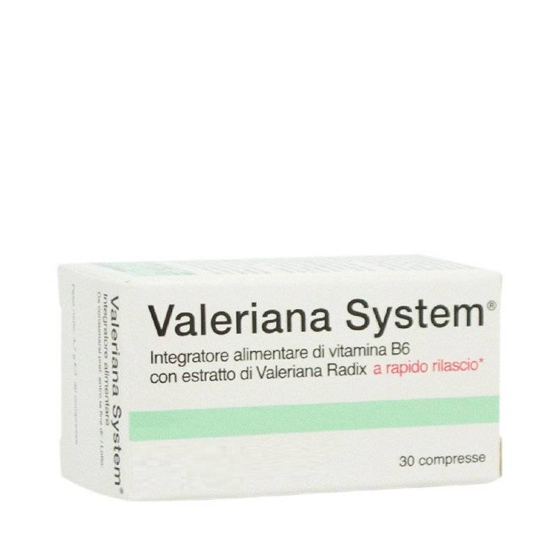 Valeriana System Compresse a Rilascio Rapido 30 compresse