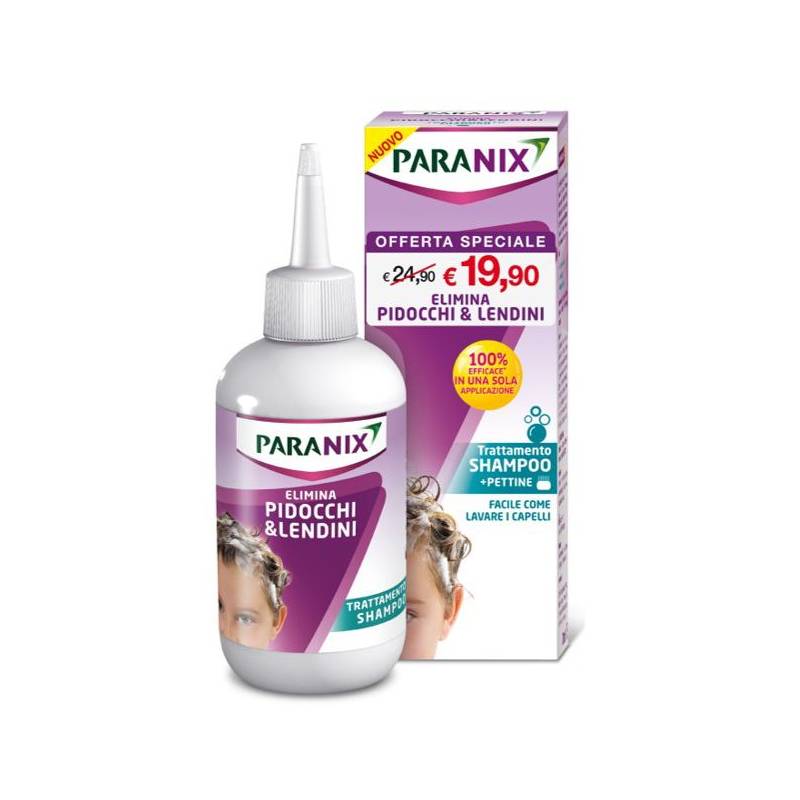 Paranix Shampoo Trattamento Antipidocchi Legislazione Mdr 200 ml Taglio Prezzo