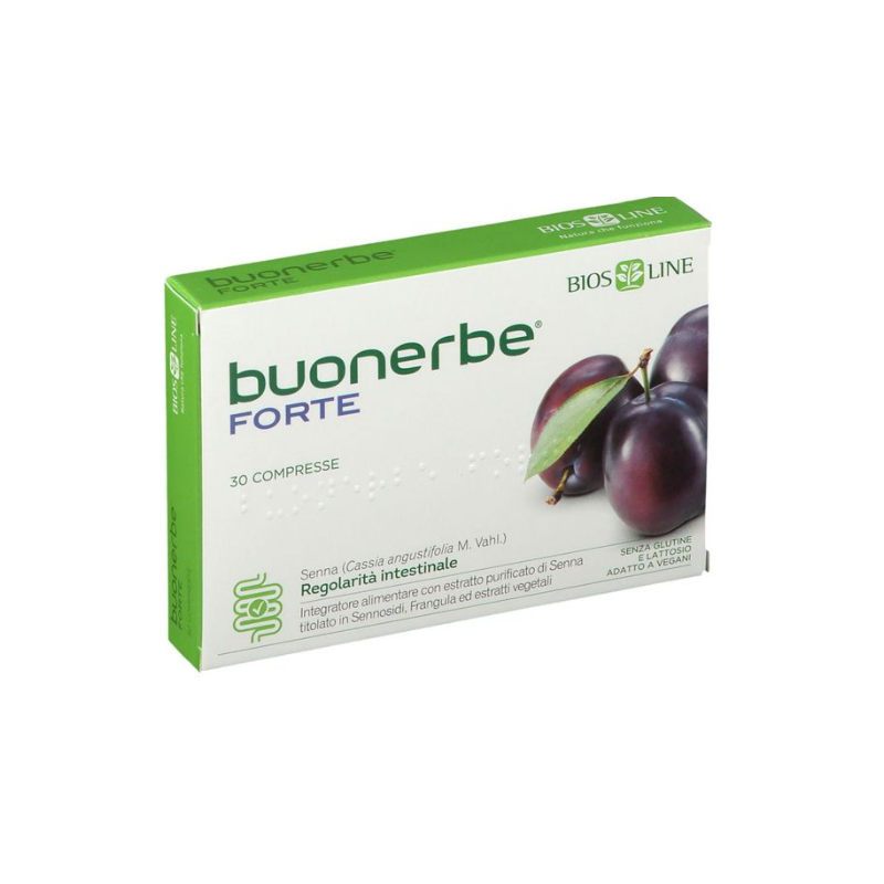 Bios Line Buonerbe Regola Forte Integratore per l'Intestino 30 compresse