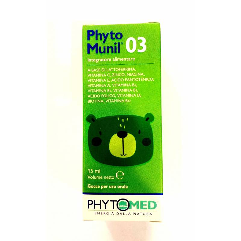 Phytomunil 03 Gocce Integratore per le Difese Immunitarie dei Bambini 15 ml