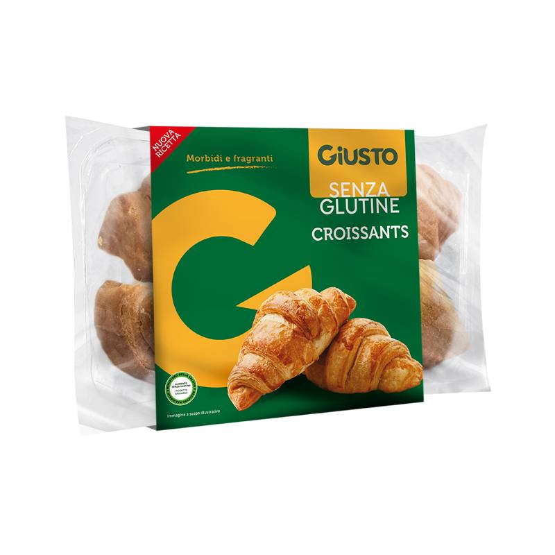 Giusto senza Glutine Croissants 4 Pezzi 320 g