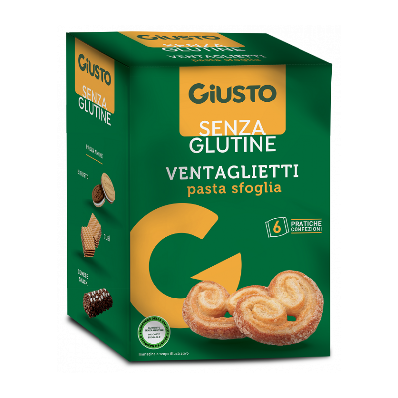 Giusto Ventaglietti Pasta senza glutine 6 x 25 g