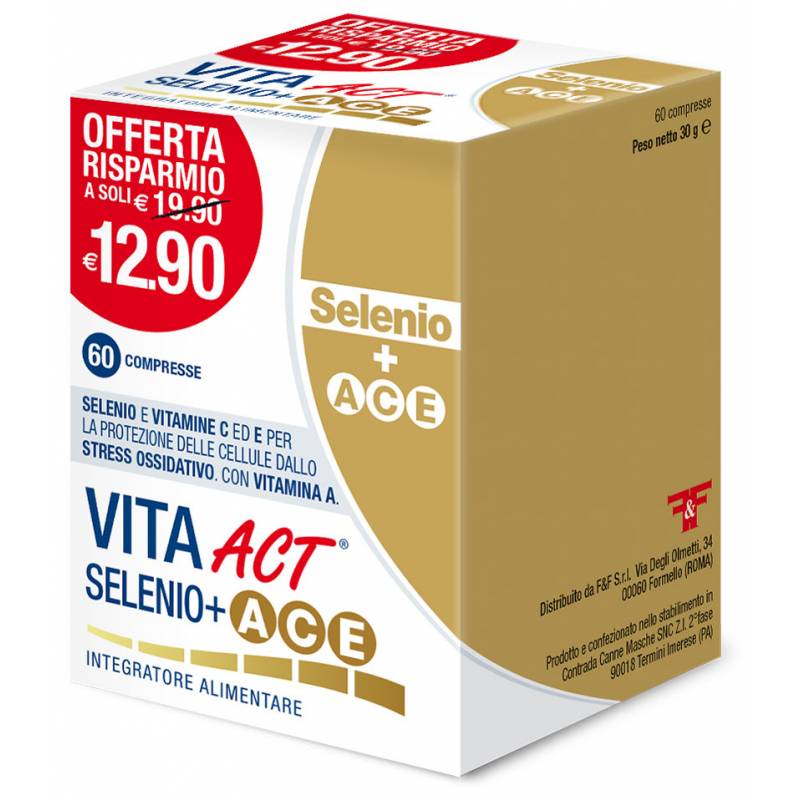 Linea Act Vita Act Selenio+Ace Integratore Multivitaminico 60 compresse