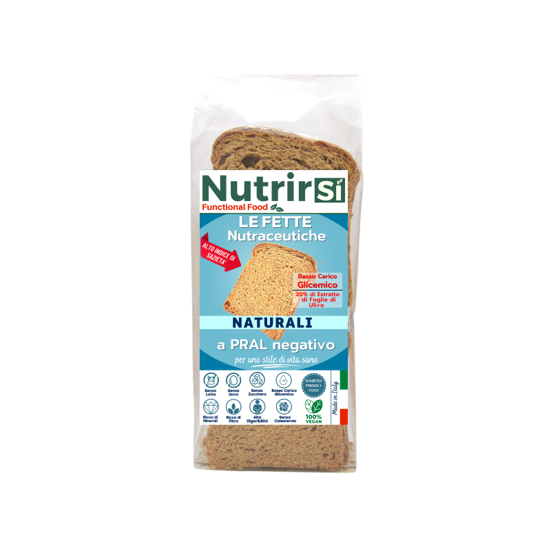 NutrirSi Nutricrock Fette biscottate a basso carico glicemico 300 g