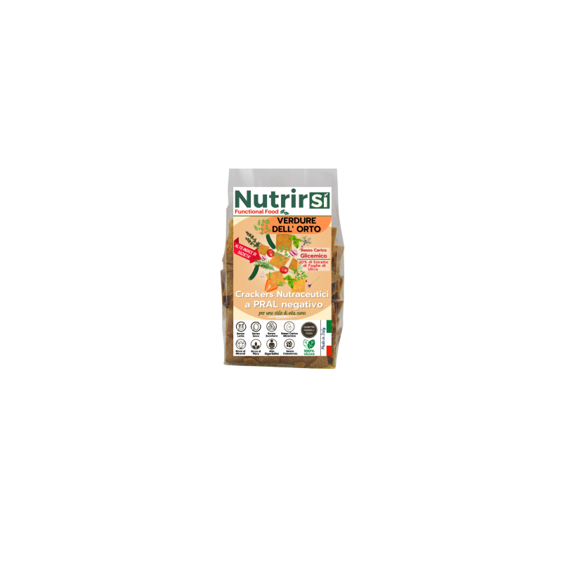 Nutrirsi NutriCracker Verdure Cracker a basso indice glicemico 250 g