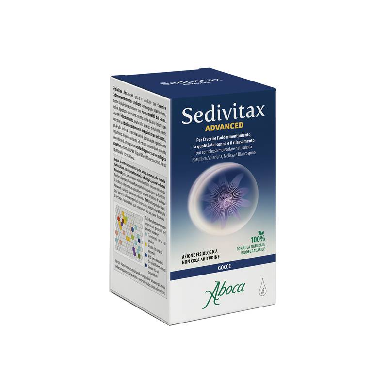 Aboca Sedivitax Advanced Integratore per il Sonno Gocce 30 ml