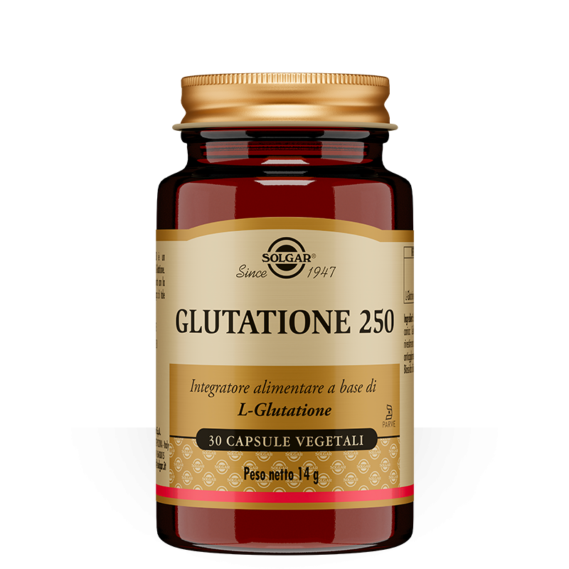Solgar Glutatione 250 Integratore Antiossidante 30 capsule