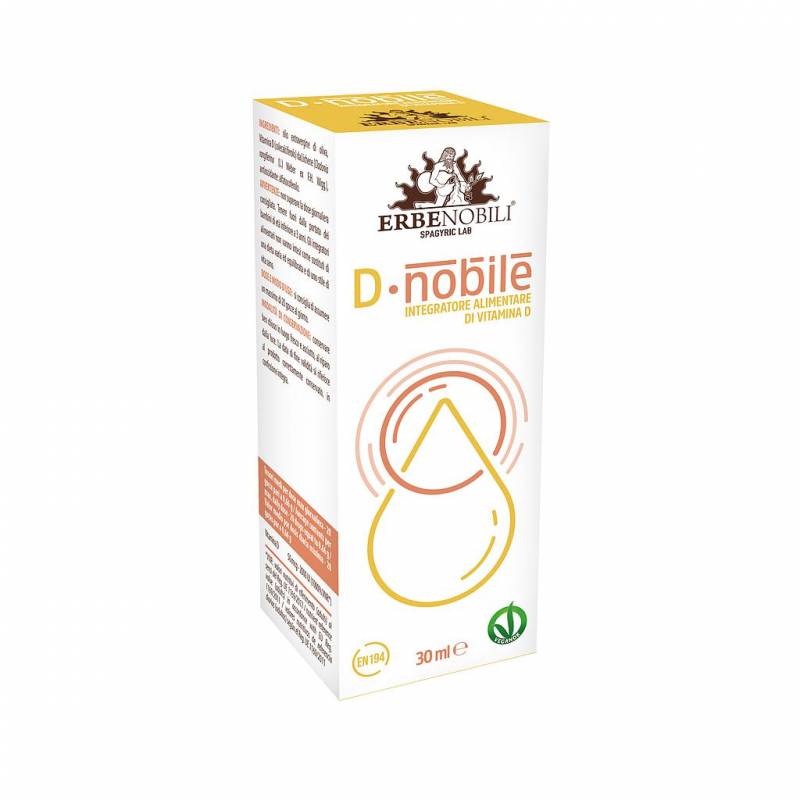 Erbenobili D-Nobile Integratore di Vitamina D 30 ml