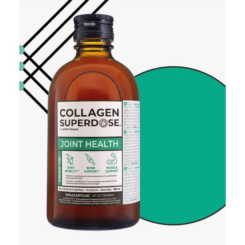 Gold Collagen Superdose Joint Health Benessere di Ossa e Articolazioni 300 ml