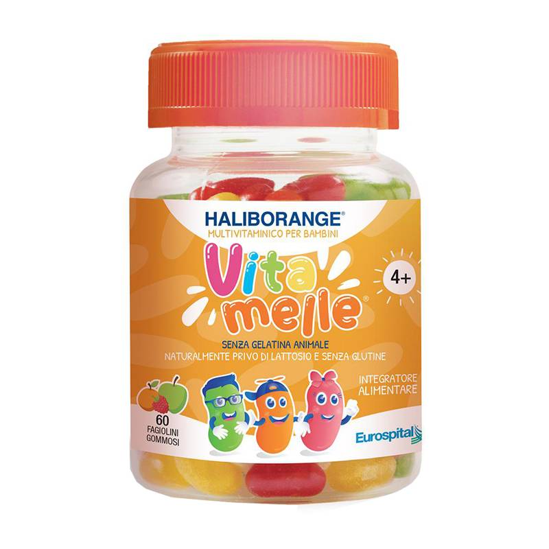Haliborange Vitamelle Multivitaminico per Bambini 60 Caramelle
