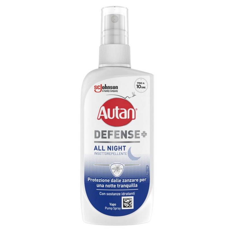 Autan Defense All Night Repellente antizanzare 12 ore 100 ml