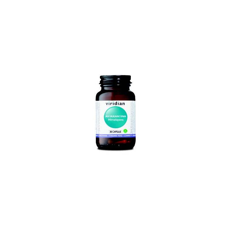 Viridian Astaxantina Himalayana Integratore Antiossidante 30 capsule