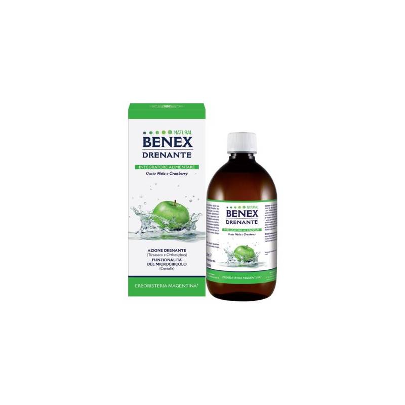 Erboristeria Magentina Natural Benex Drenante e Anticellulite 500 ml
