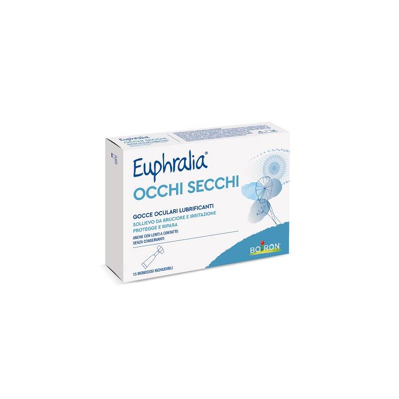 Boiron Euphralia Occhi Secchi Gocce oculari 15 Monodose