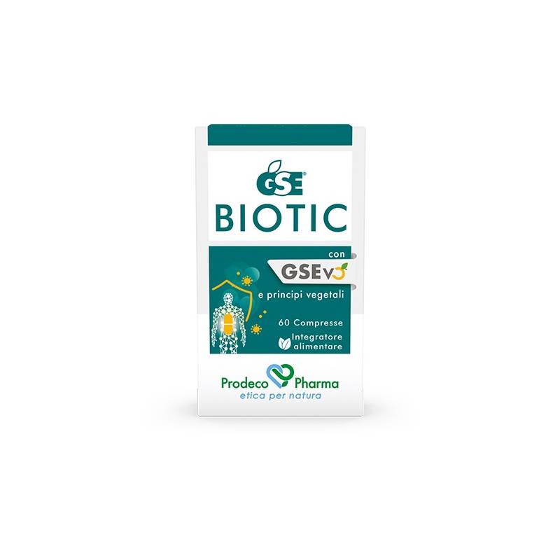 GSE Biotic Integratore per l'equilibrio microbico 60 compresse