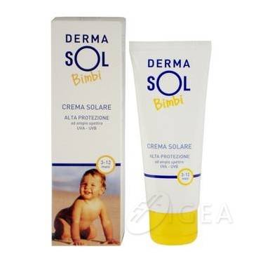Dermasol Bimbi Crema Solare Protettiva 3-12 Mesi SPF 30