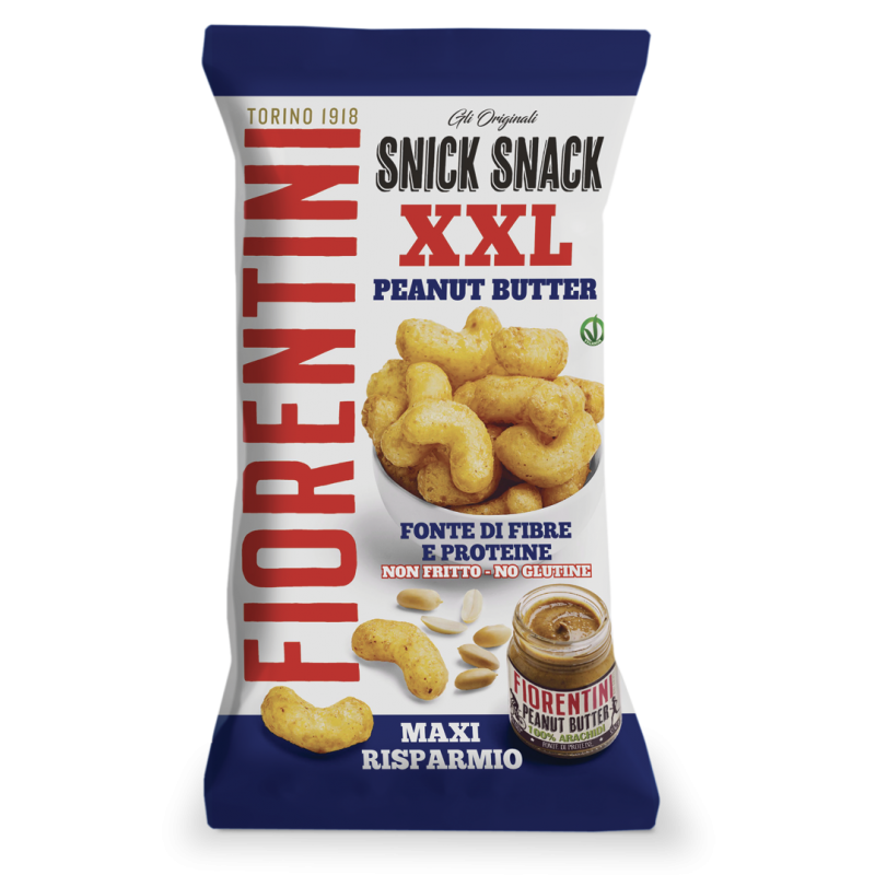 Fiorentini XXL Peanut Butter Snack Senza Glutine 140 g