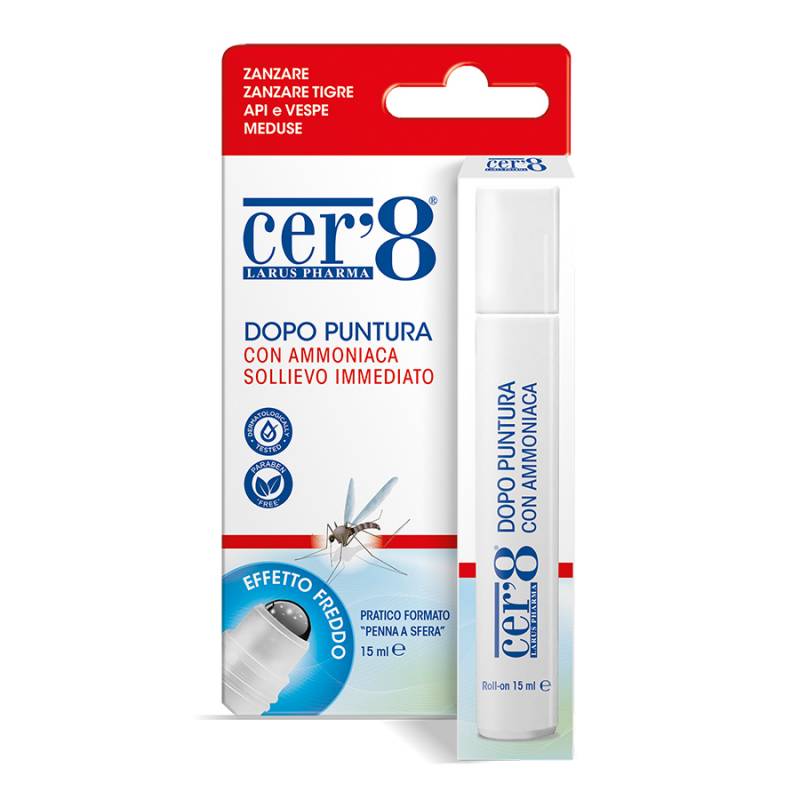 Cer’8 Roll-On Dopopuntura con Ammoniaca 15 ml