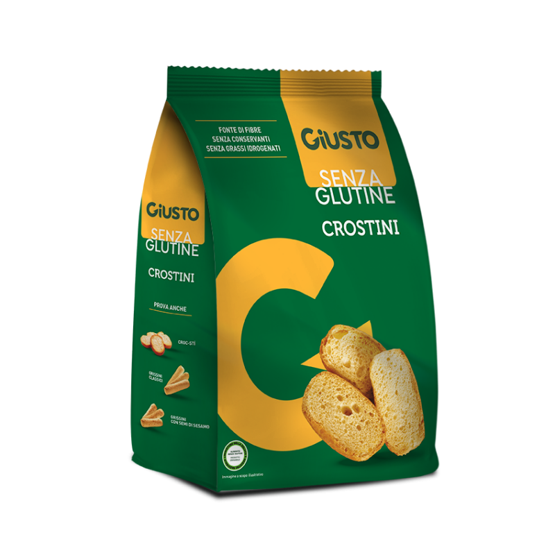 Giusto Senza Glutine Crostini 200 g Promo